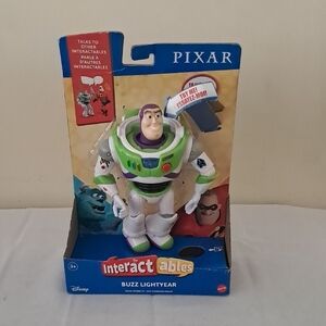 Mattel Buzz Lightyear Interactive Figure - Green and White